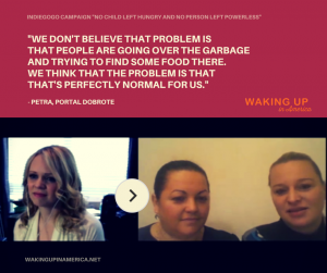 "Problem is that we accepted this situation." Portal Dobrote, Tajci and IndieGoGo #wakingupforgood