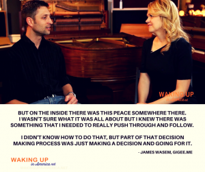 "Part of the decision making process is... making a decision and going forward." - James Wasem
